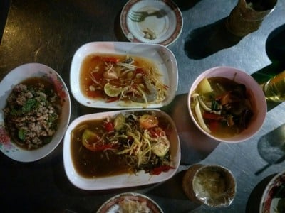 ตำไข่เค็ม+ปูม้า+กุ้งสด