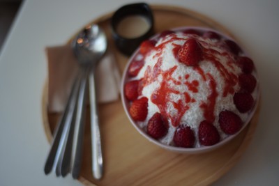 bingsu strawberry