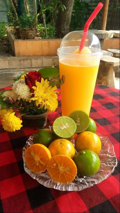 ส้ม+มะนาวปั่น
