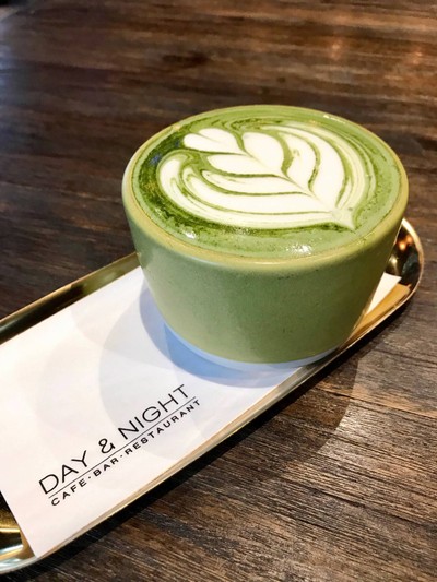 มัทฉะลาเต้ร้อน 90-