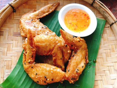 ปีกไก่ทอด