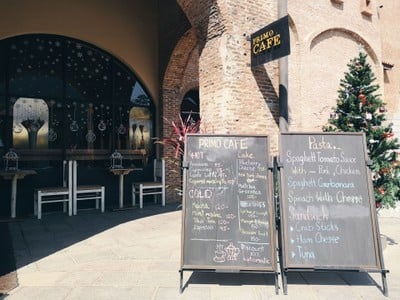 เมนู PRIMO CAFE PRIMO PIAZZA