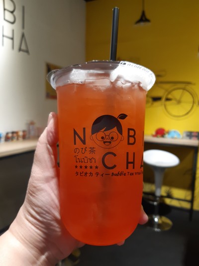 โนบิชา ชานมไข่มุก (หน้าซิซซ์เล่อร์) Central Khonkean ชั้น4 หน้า ซิซซ์เล่อร์