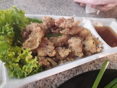 เอ็นไก่ทอดกรอบ