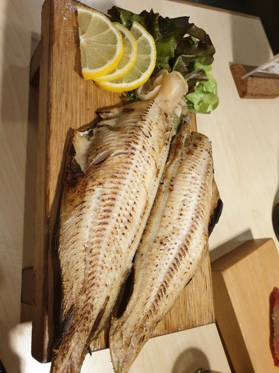 ปลาฮอกเกะ ย่างเกลือ - Hokke Roasted with Salt