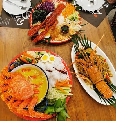 ขนมจีนน้ำยาปูใต้