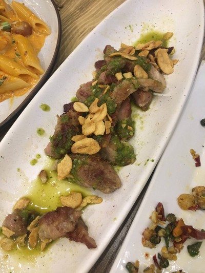 ยำหมูย่างมะนาว