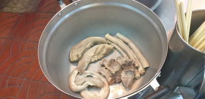 เมนูของร้าน ข้าวต้มเป็ดตั้งหงีฮวด