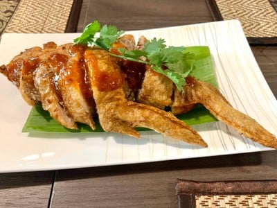 ปีกไก่ยัดไส้
