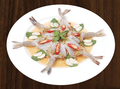 กุ้งแช่น้ำปลา