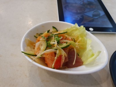 ยำปลาดิบรวม