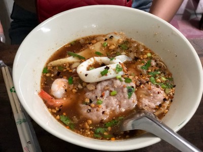 เปลว นครปฐม ก๋วยเตี๋ยวต้มยำโบราณ ห้วยขวาง