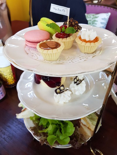 high tea set