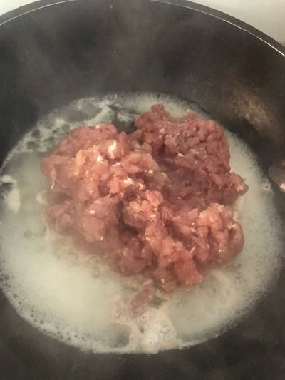 วิธีทำ ลาบหมูในถ้วยแตงร้าน