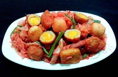 วิธีทำ เส้นใหญ่เย็นตาโฟผัดแห้ง