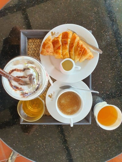 เมนูของร้าน บ้านตากาแฟ  แกลง แยกโพธิ์ทอง