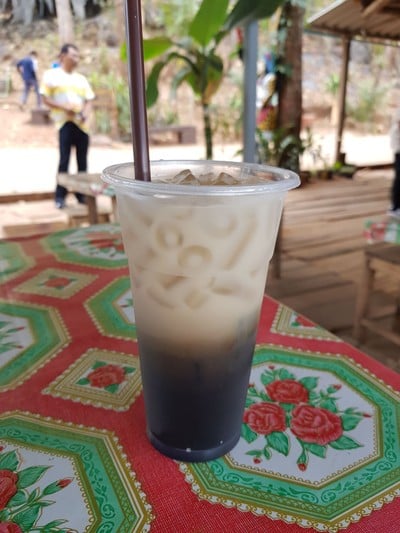 เฉาก๊วยนมสด