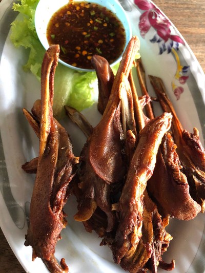 ปากเป็ดทอด