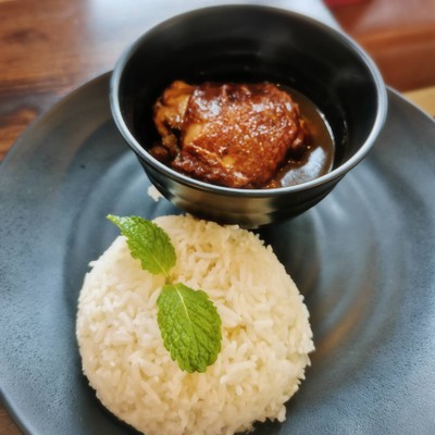 ข้าวไก่อบ