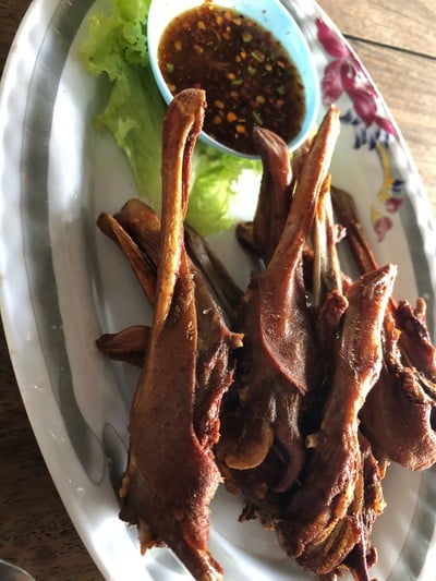 ปากเป็ดทอด