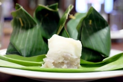 เมนูของร้าน ขนมหวานตลาดพลูเจ้าเก่า (แม่เจ็ง) หน้าถนน