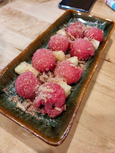 Dried Fish With Watermelon
