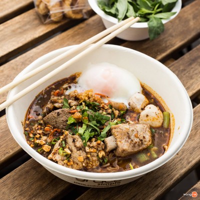 เมนูของร้าน สะเหล่อ ก๋วยเตี๋ยวเรือ