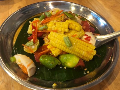 ตำข้าวโพด