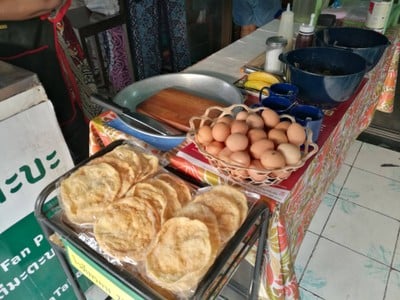หน้าร้าน ธันย์ โรตี มะตะบะ ทับสะแก สาขา 1 ถนนพระปกเกล้า