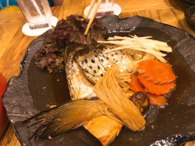 หัวปลาแซลมอลนึางซีอิ้ว