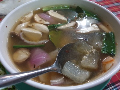 ต้มยำเอ็นหมู