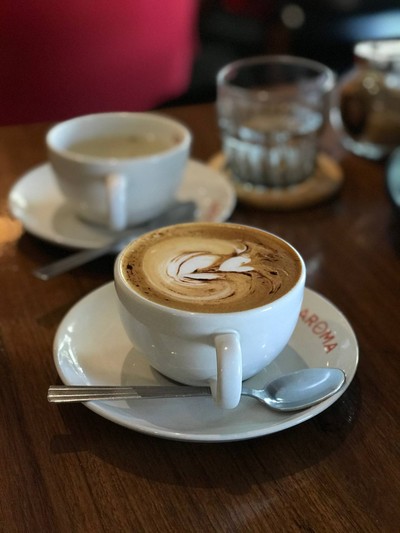 คาปูชิโนร้อน