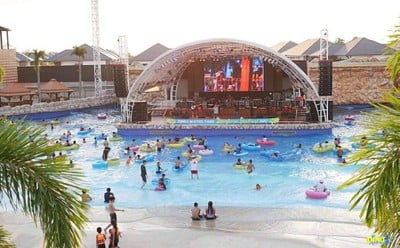 บรรยากาศ dino waterpark