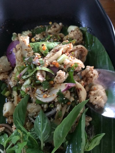 ลาบอีสานหมู