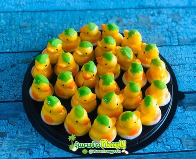 วุ้นเป็น 3D จำนวน 30 ตัว 1 ตัวทานได้ 2-4 คำ ทานได้ทั้งตัว