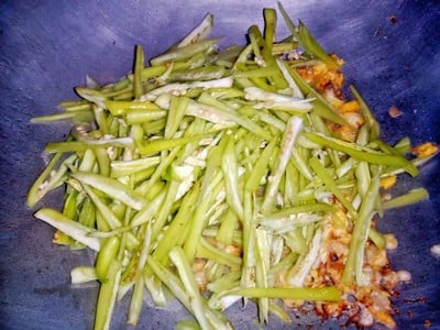วิธีทำ พริกหยวกผัดไข่
