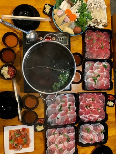 ชาบูหมู
