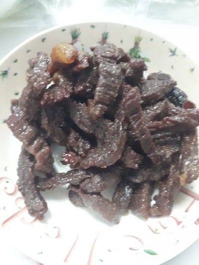 เนื้อแดดเดียวทอด