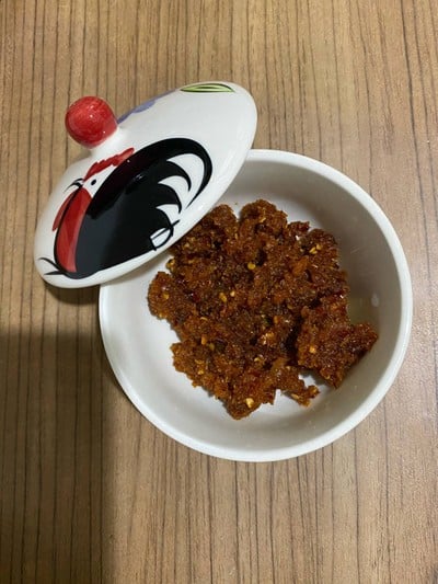 น้ำพริกแคปหมู