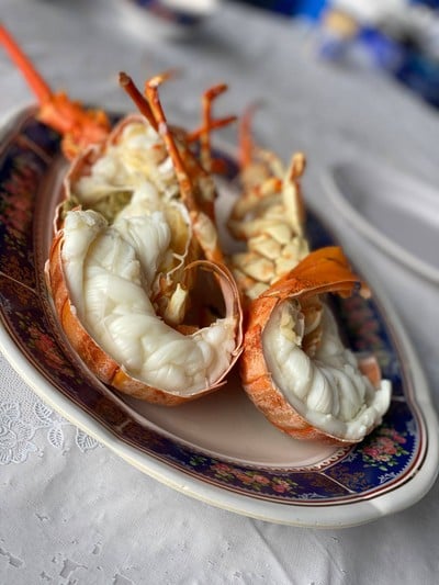 เมนูของร้าน ปรีชา ซีฟู้ด นาจอมเทียน