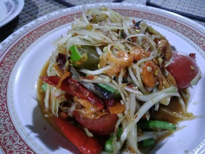ส้มตำปูปลาร้า
