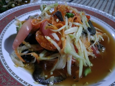 ส้มตำไทยปู