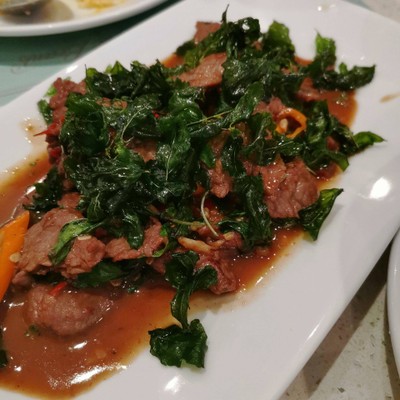 กะเพราเนื้อชิ้น ออสเตรเลีย