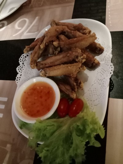 ปีกไก่ทอด