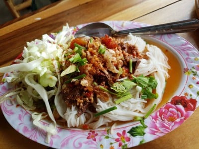 ตลาดน้ำทุ่งบัวแดง ณ บางเลน
