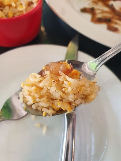 ข้าวผัดมันเนื้อ