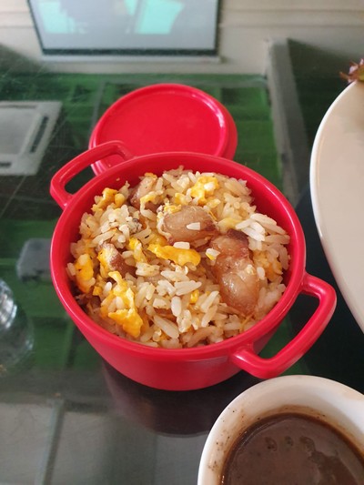 ข้าวผัดมันเนื้อ