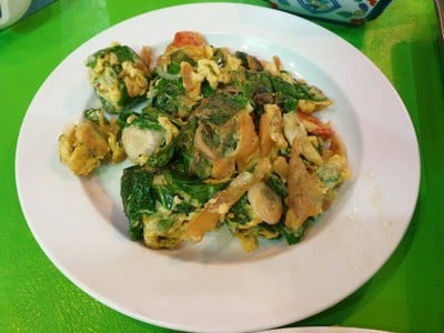 ยอดเหลียงผัดไข่