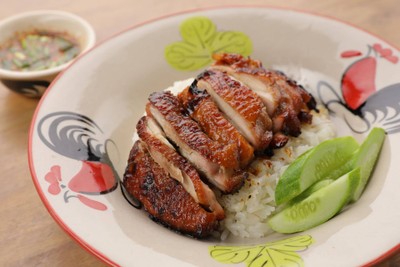 ข้าวมันไก่ย่าง S