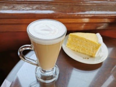 เมนูของร้าน กาแฟนรสิงห์ ณ วังพญาไท